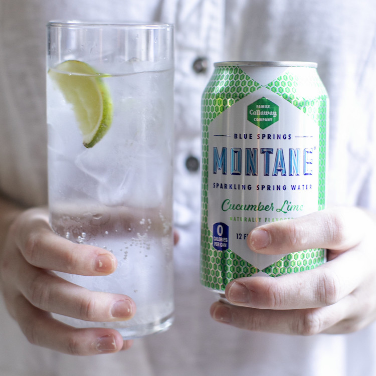 Picture of 8-pack cucumber-lime sparkling water